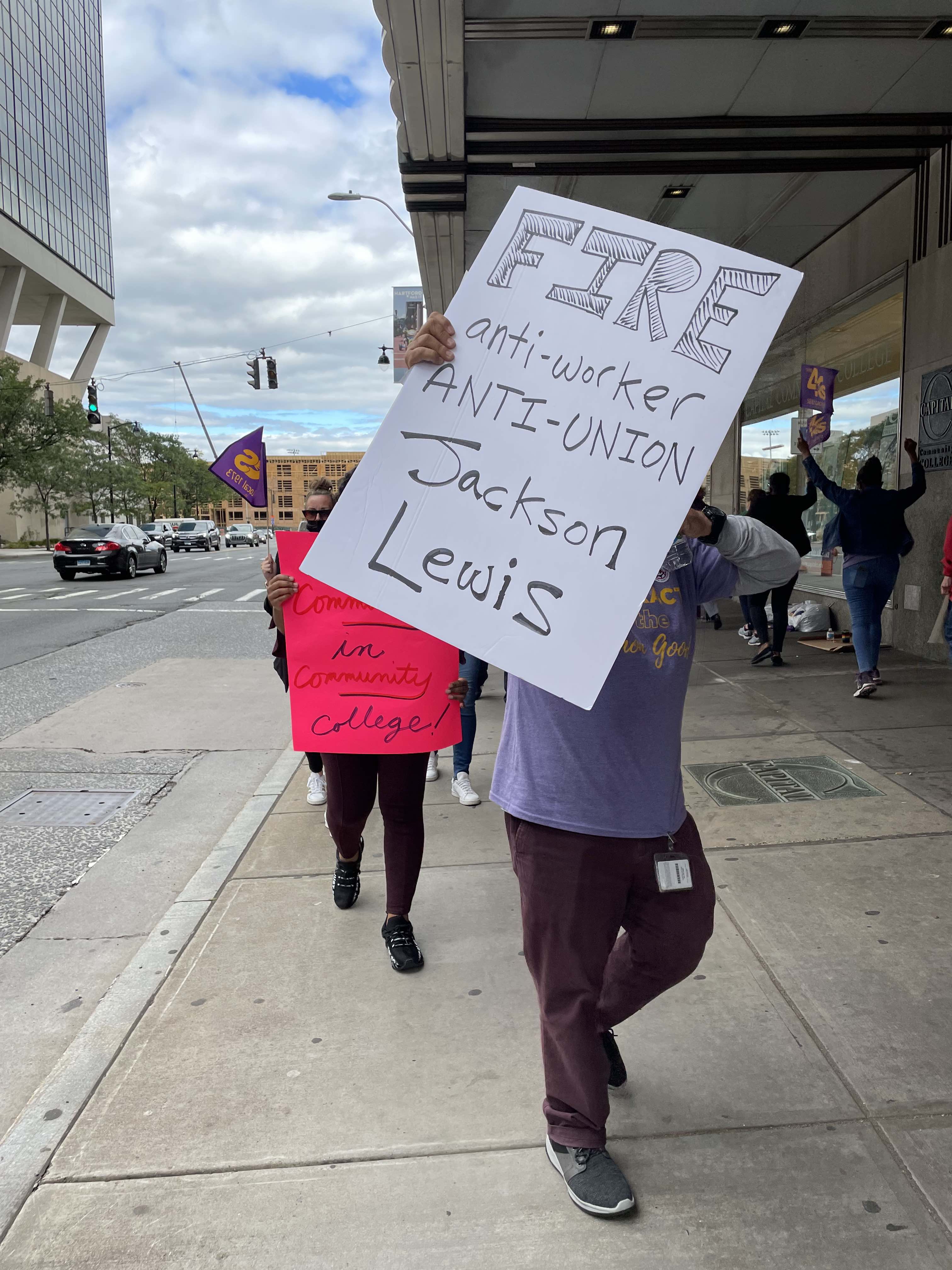 Demand President Cheng Fire Jackson Lewis